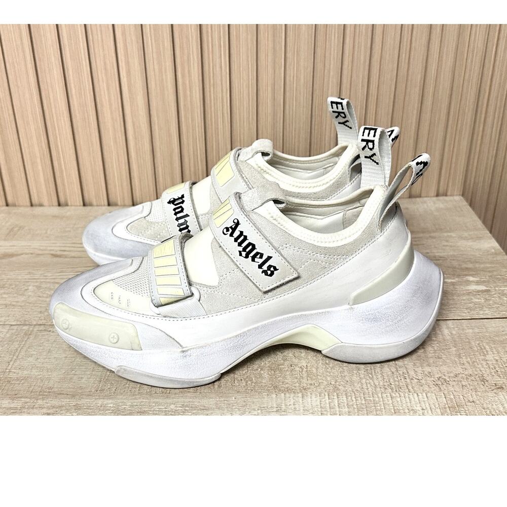Palm Angels Used Effect RECOVERY Touch Strap Low Sneakers